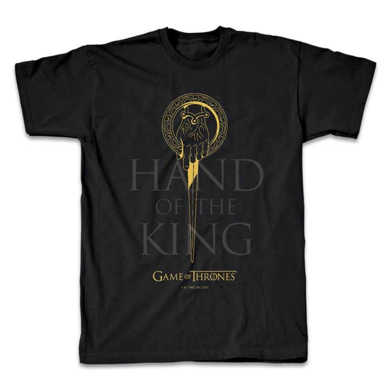Game of Thrones Hand Of The King Adult Short Sleeve T-Shirt