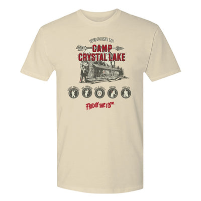 Friday The 13th Camp Activities Adult Short Sleeve T-Shirt