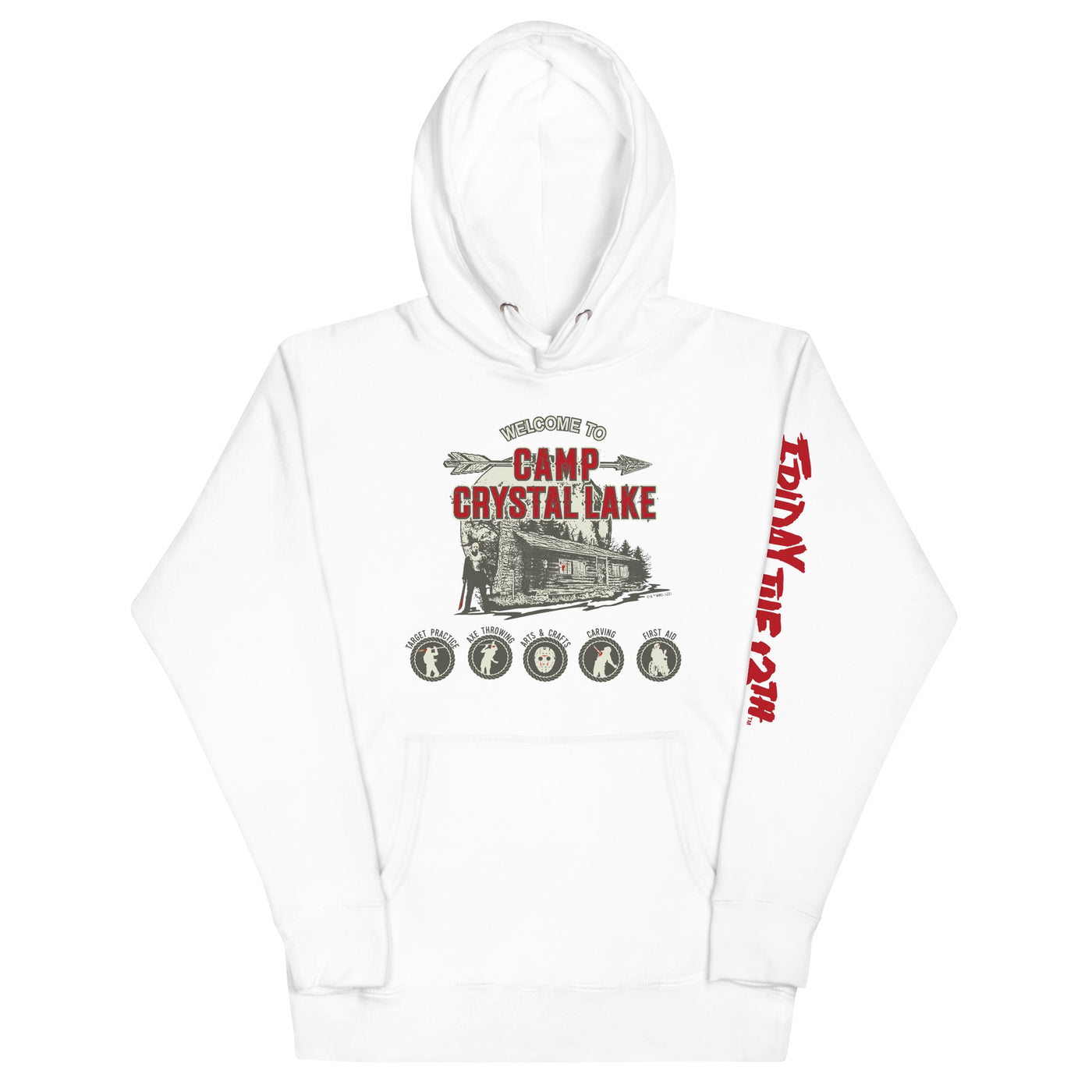 Friday The 13th Camp Activities Hoodie