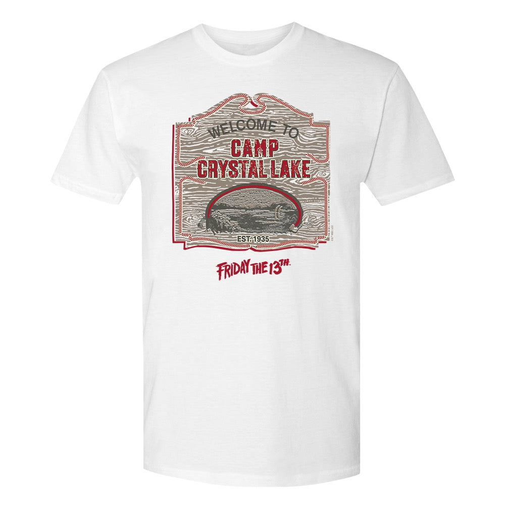 Friday The 13th Camp Crystal Lake Adult Short Sleeve T-Shirt