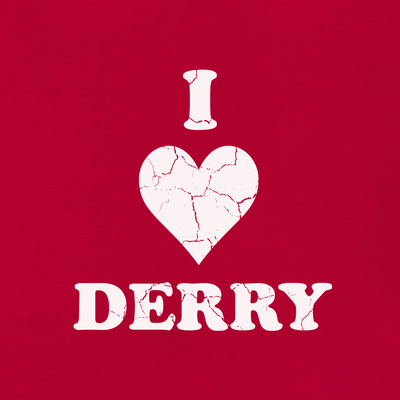 IT I Heart Derry Adult Short Sleeve T-Shirt