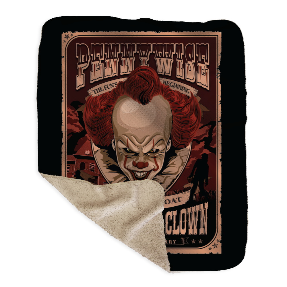 Pennywise blanket hot topic hotsell