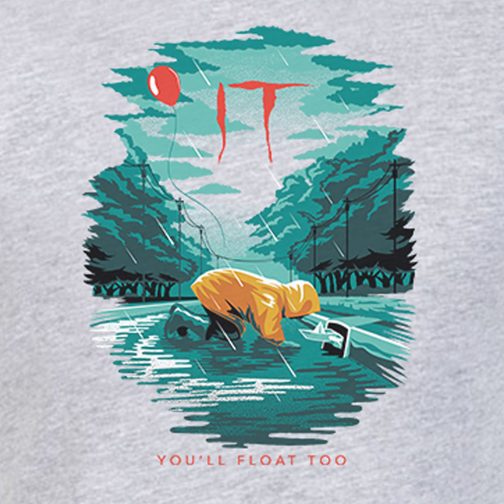 IT You'll Float Too Adult Short Sleeve T-Shirt