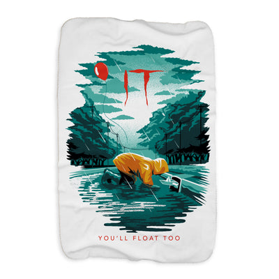 IT You'll Float Too Sherpa Blanket