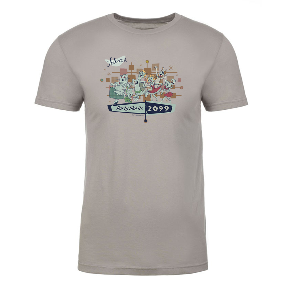 The Jetsons Party Like It's 2099 Adult Short Sleeve T-Shirt