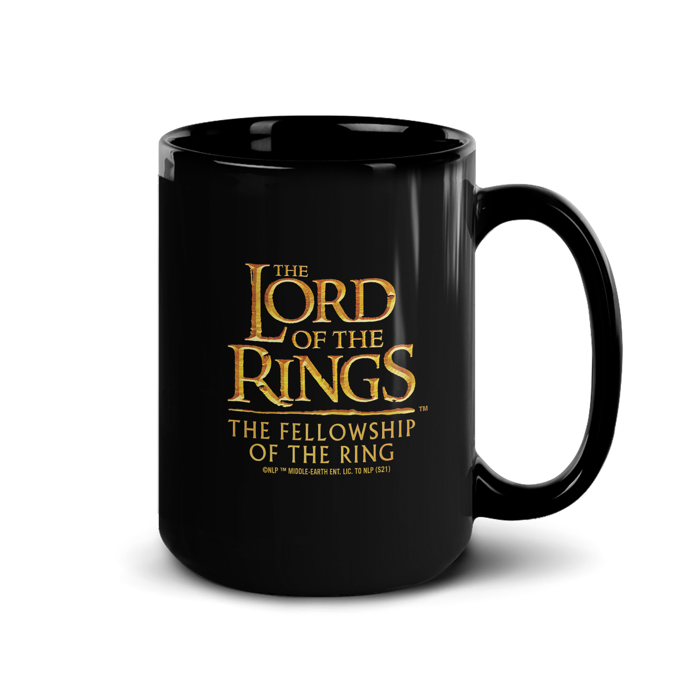 Lord Of The Rings 20th Anniversary The Fellowship of the Ring Black Mug