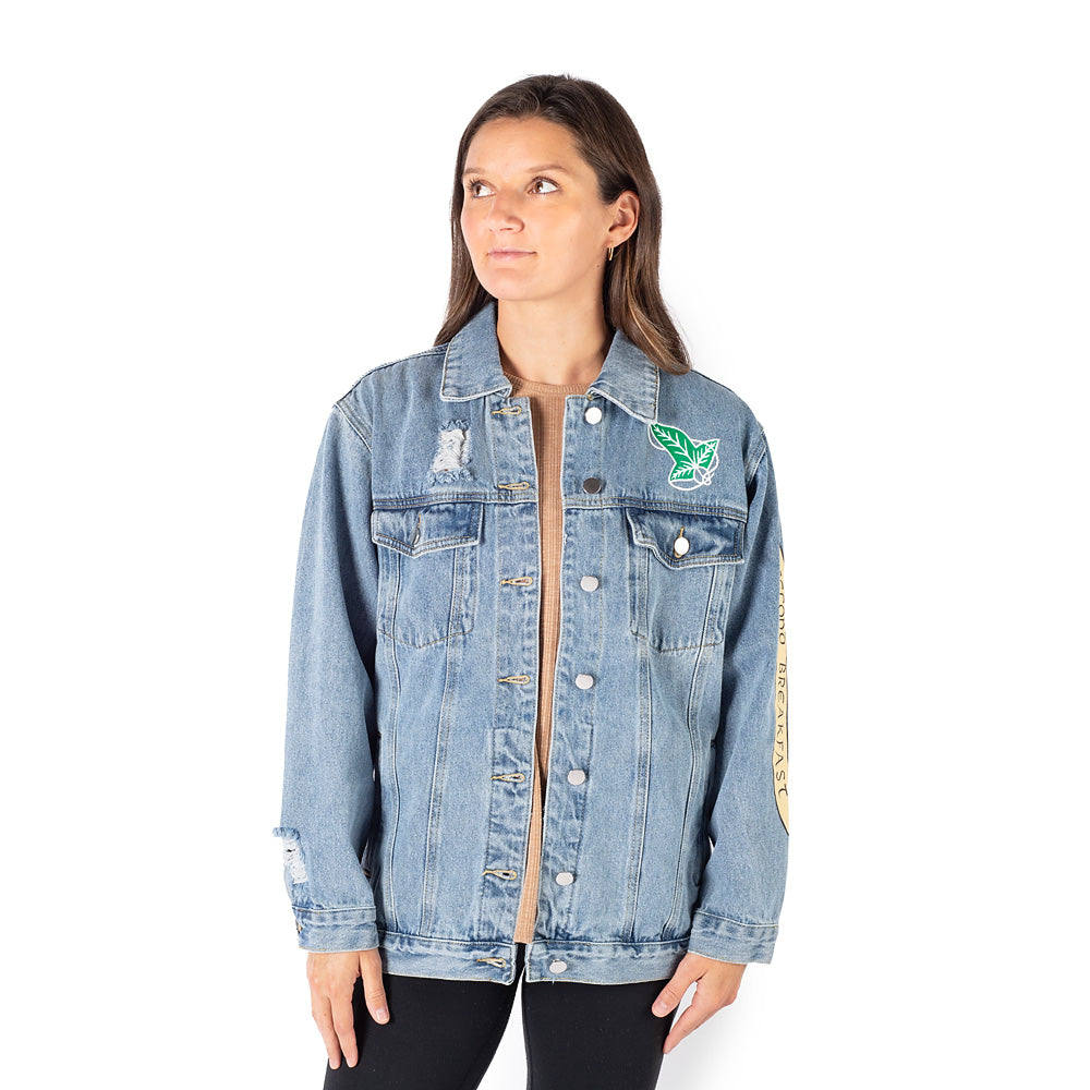 Exclusive The Lord of the Rings Second Breakfast Hand-Painted Denim Jacket by Wren + Glory