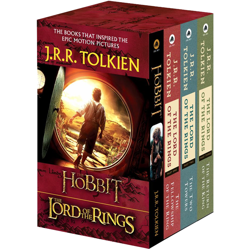 J. R. R. Tolkien 4-Book Boxed Set: the Hobbit and the Lord of the Ring ...