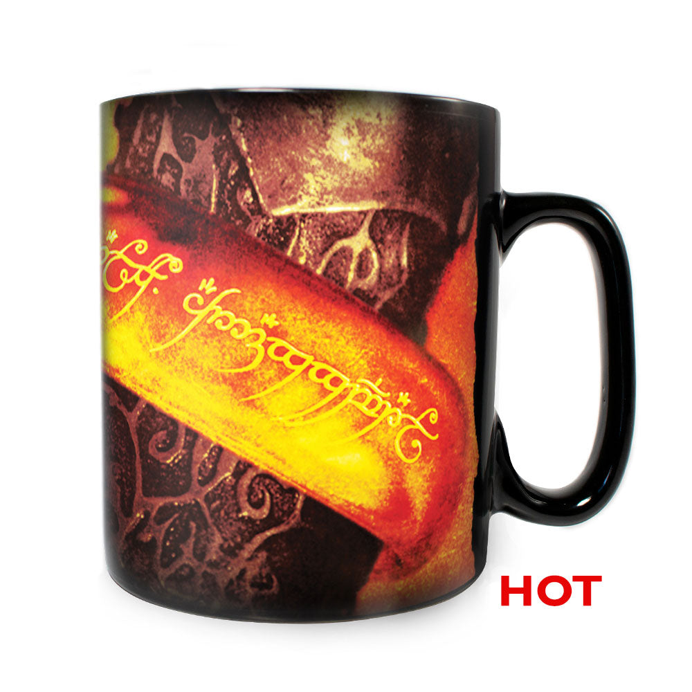 Morphing Mugs Lord of The Rings The One Ring Clue Heat-Sensitive Coffee Mug