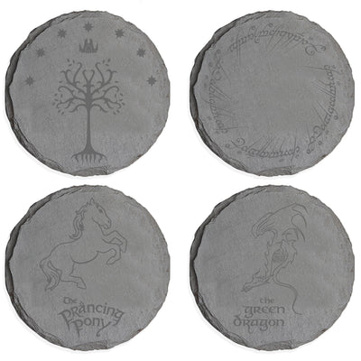The Lord of the Rings Slate Coaster Set