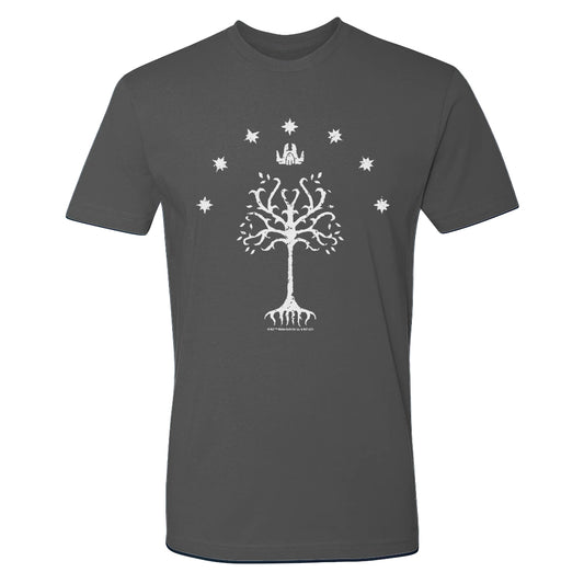The lord of the rings tree of gondor adult short sleeve t-shirt - charcoal