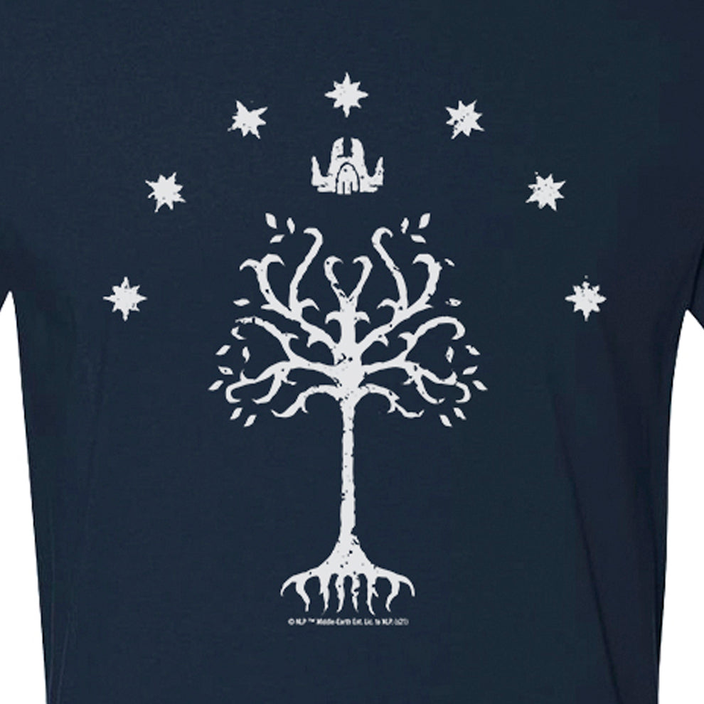 Lord Of The Rings Tree Of Gondor Adult Short Sleeve T-Shirt