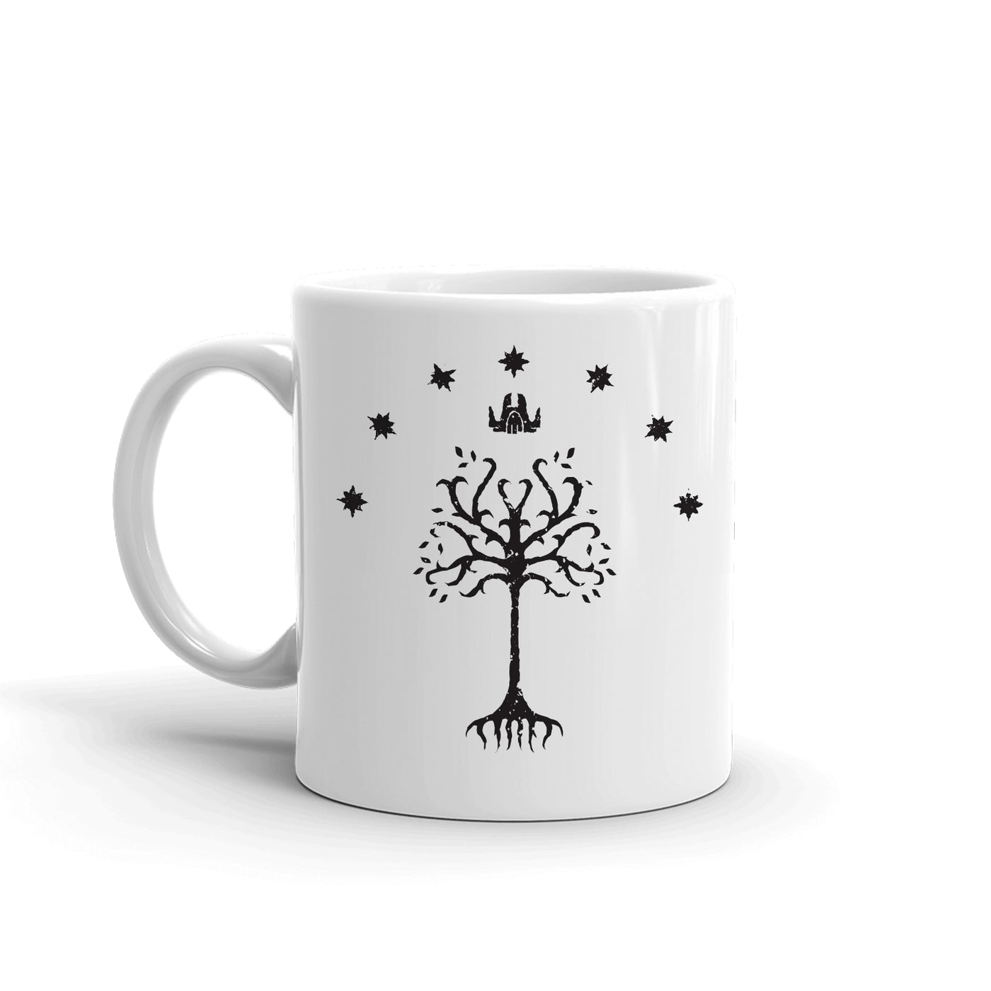Lord Of The Rings Tree Of Gondor White Mug