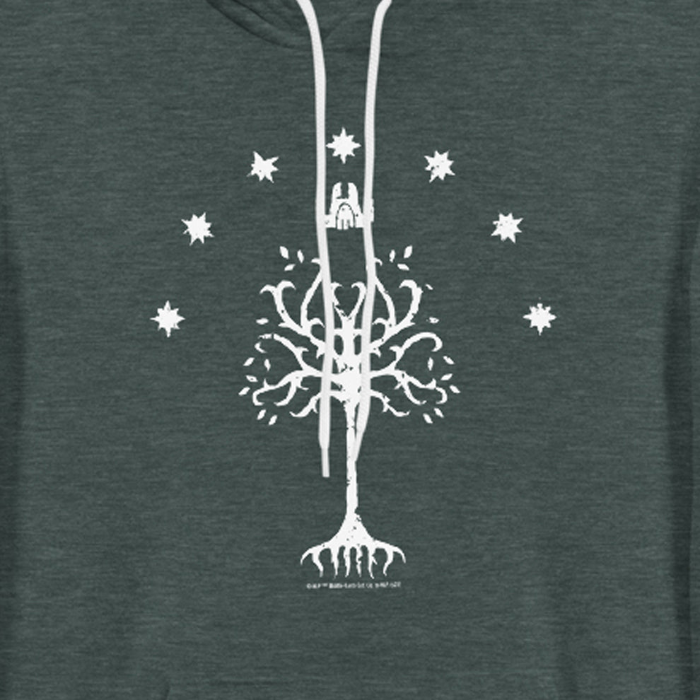 Lord Of The Rings Tree Of Gondor Adult Fleece Hooded Sweatshirt