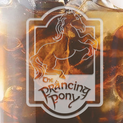 Lord Of The Rings The Prancing Pony Pub Laser Engraved Rocks Glass