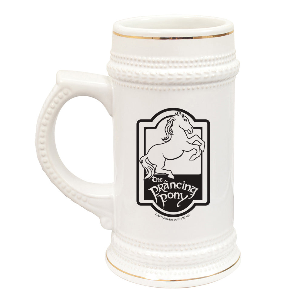 The Lord of the Rings The PRANCING PONY™ Pub Personalized 20 oz Ceramic Stein