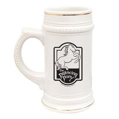 Lord Of The Rings The Prancing Pony Pub Personalized 20 oz Ceramic Beer Stein