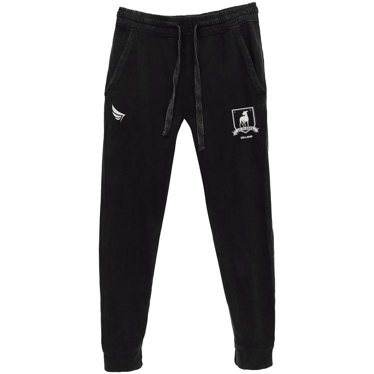 Ted Lasso A.F.C. Richmond Crest Vintage Black Joggers