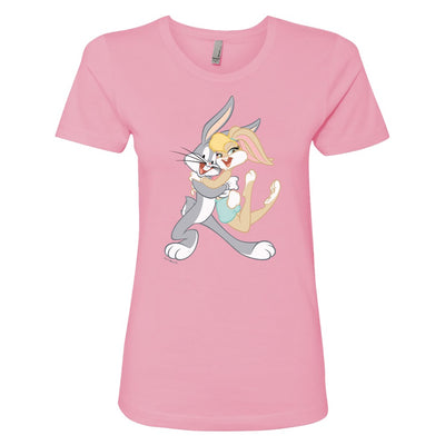 Looney Tunes Bugs and Lola Bunny Women's T-Shirt