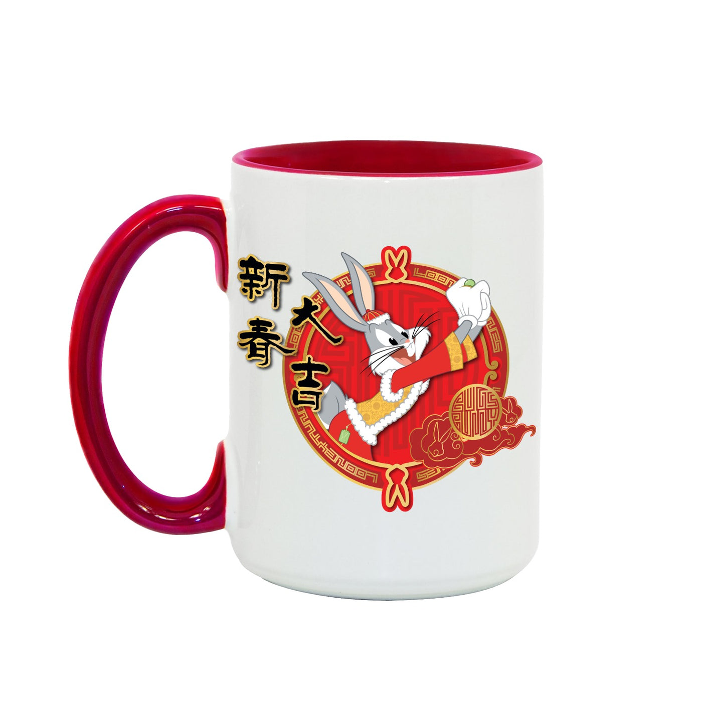 Looney Tunes Year of the Rabbit Crest Two-Tone Mug