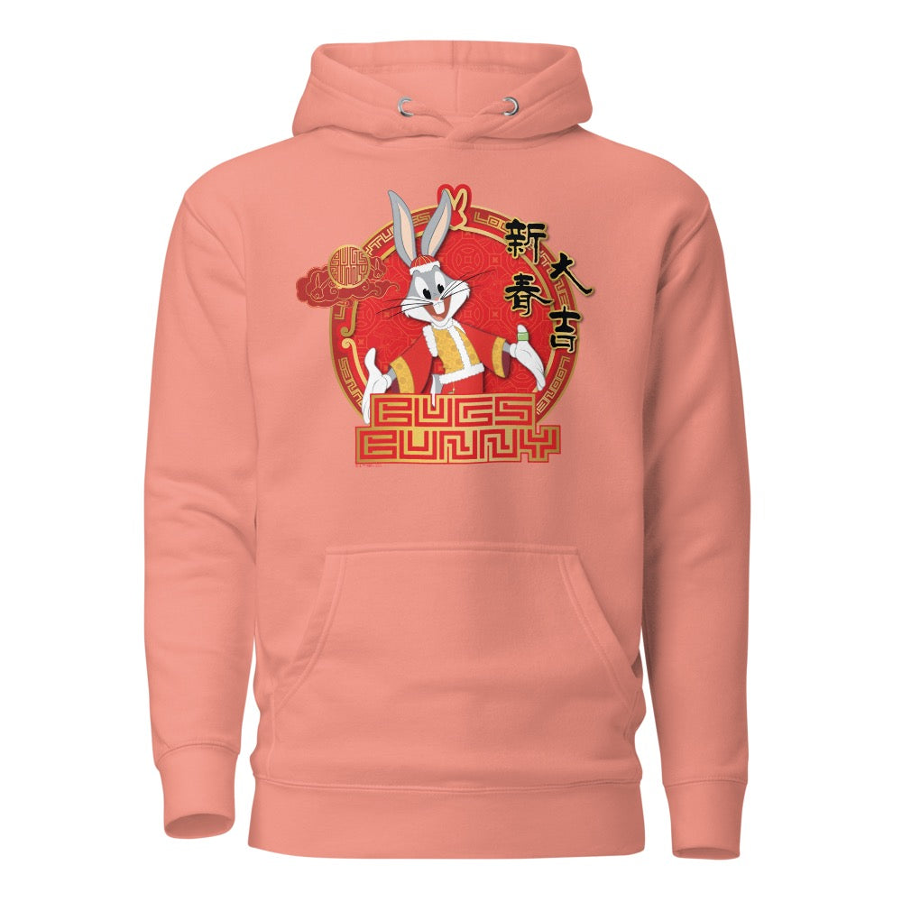 Looney Tunes Year of the Rabbit Emblem Unisex Premium Hoodie