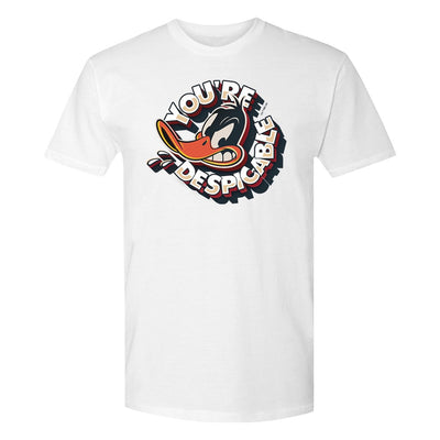 Looney Tunes Daffy Duck You're Despicable Adult T-Shirt
