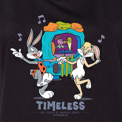 WB 100 Looney Tunes x The Flintstones Dance Women's Muscle Tank Top