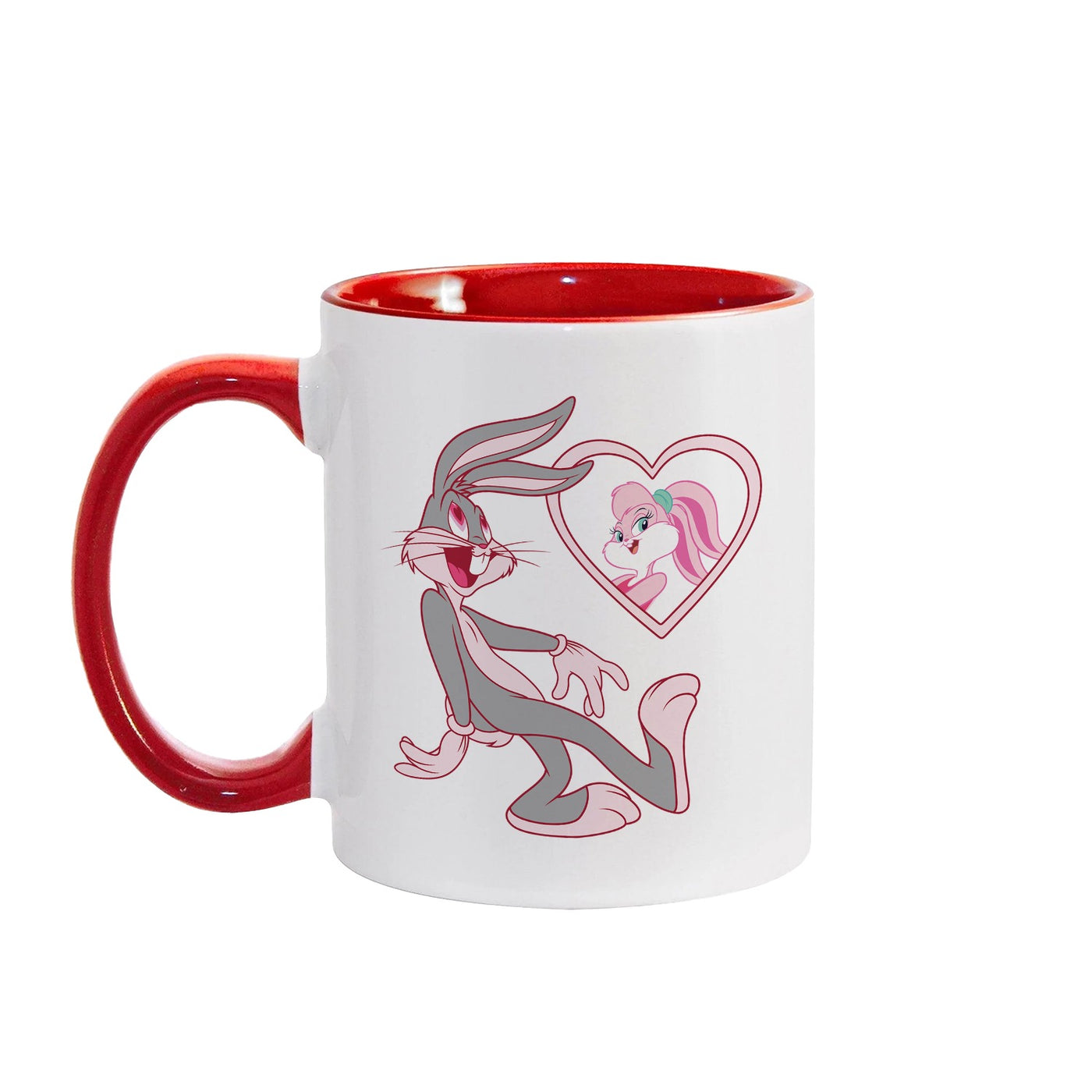 Looney Tunes Bugs and Lola 4ever Two-Tone Mug