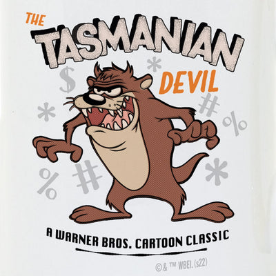Looney Tunes Tasmanian Devil Grawlix Two-Tone Mug