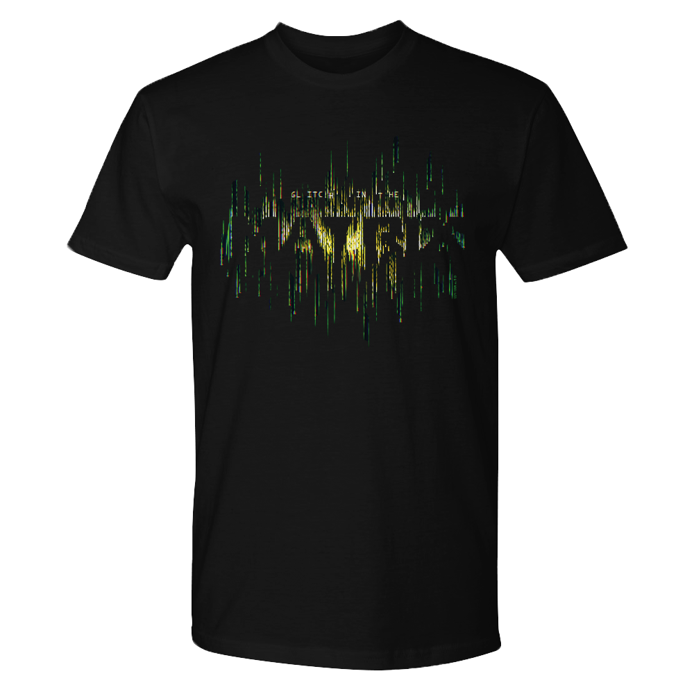 The Matrix Glitch in the Matrix Adult Short Sleeve T-Shirt
