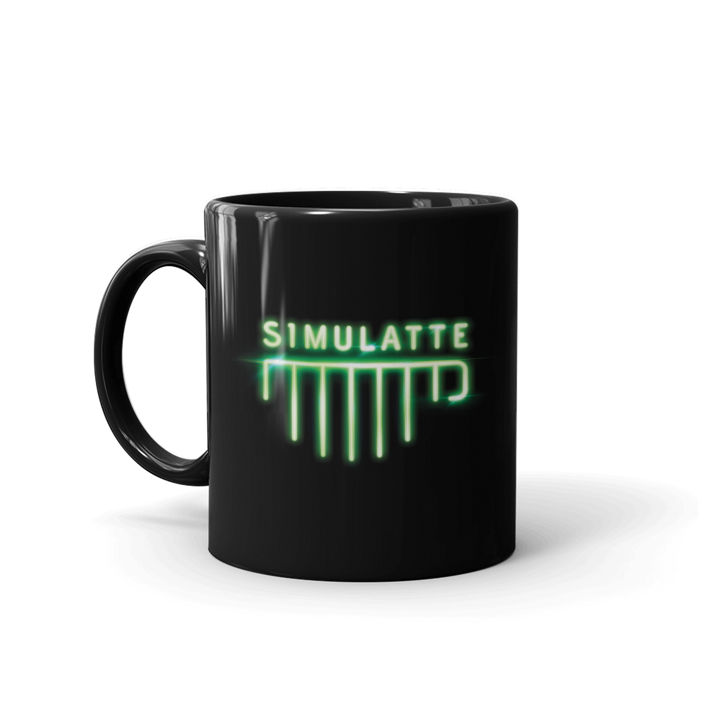 The Matrix Resurrections Simulatte Black Mug