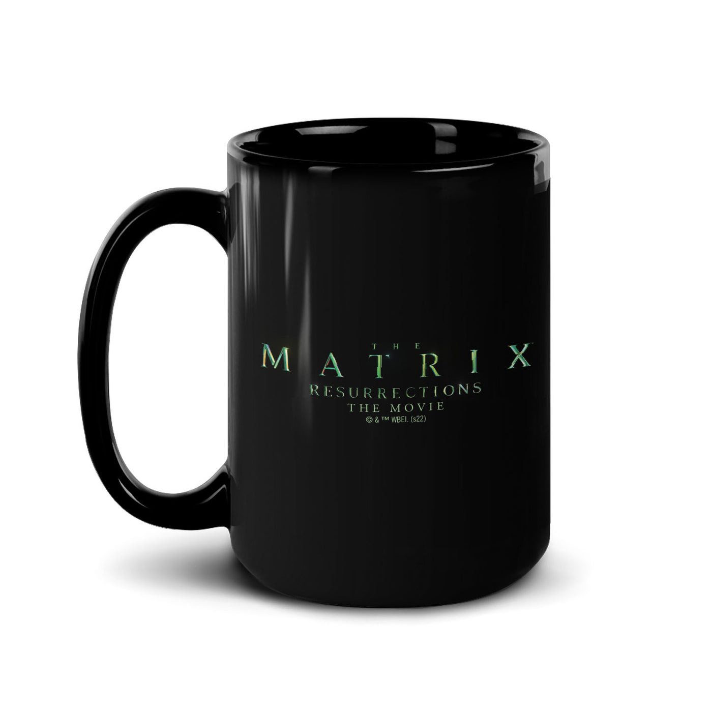 The Matrix Resurrections Logo Black Mug