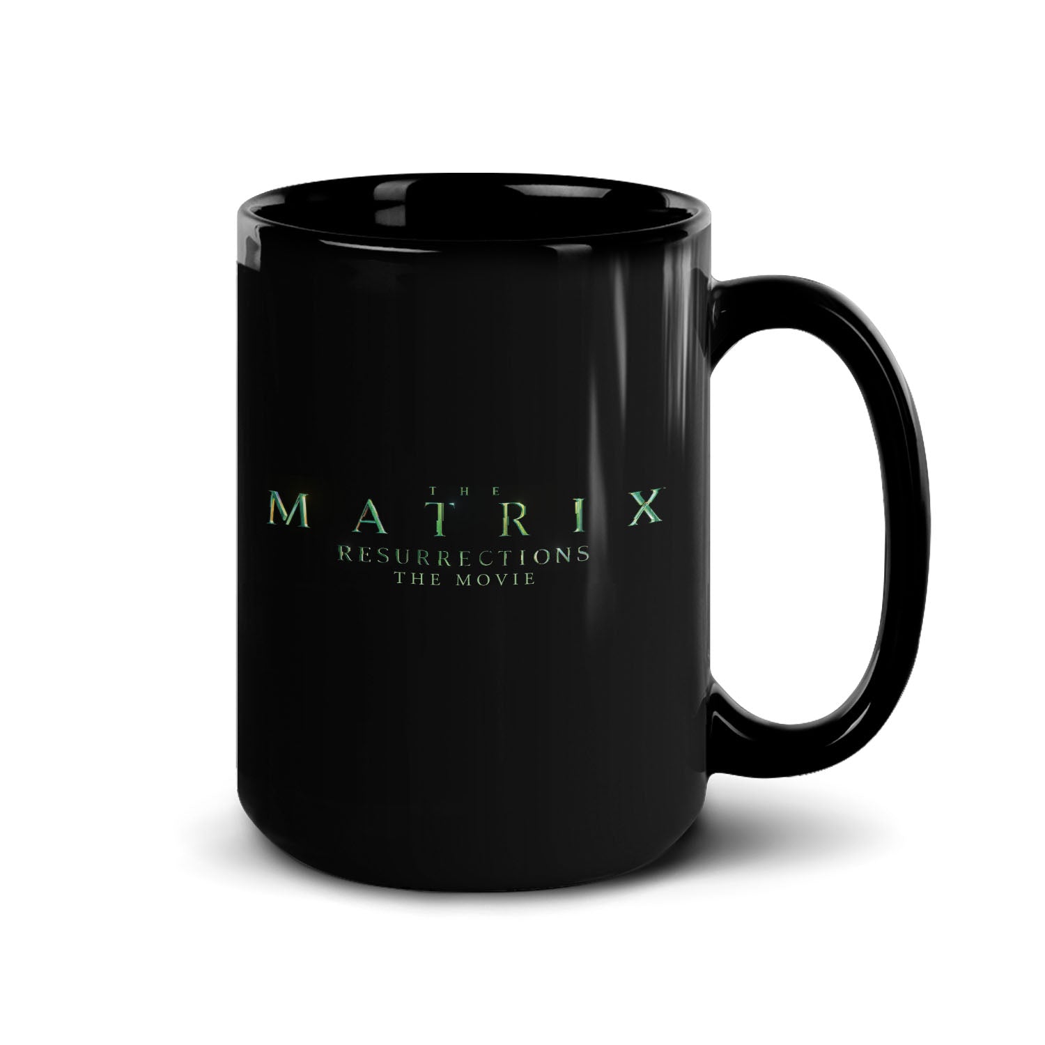 The Matrix Resurrections Logo Black Mug