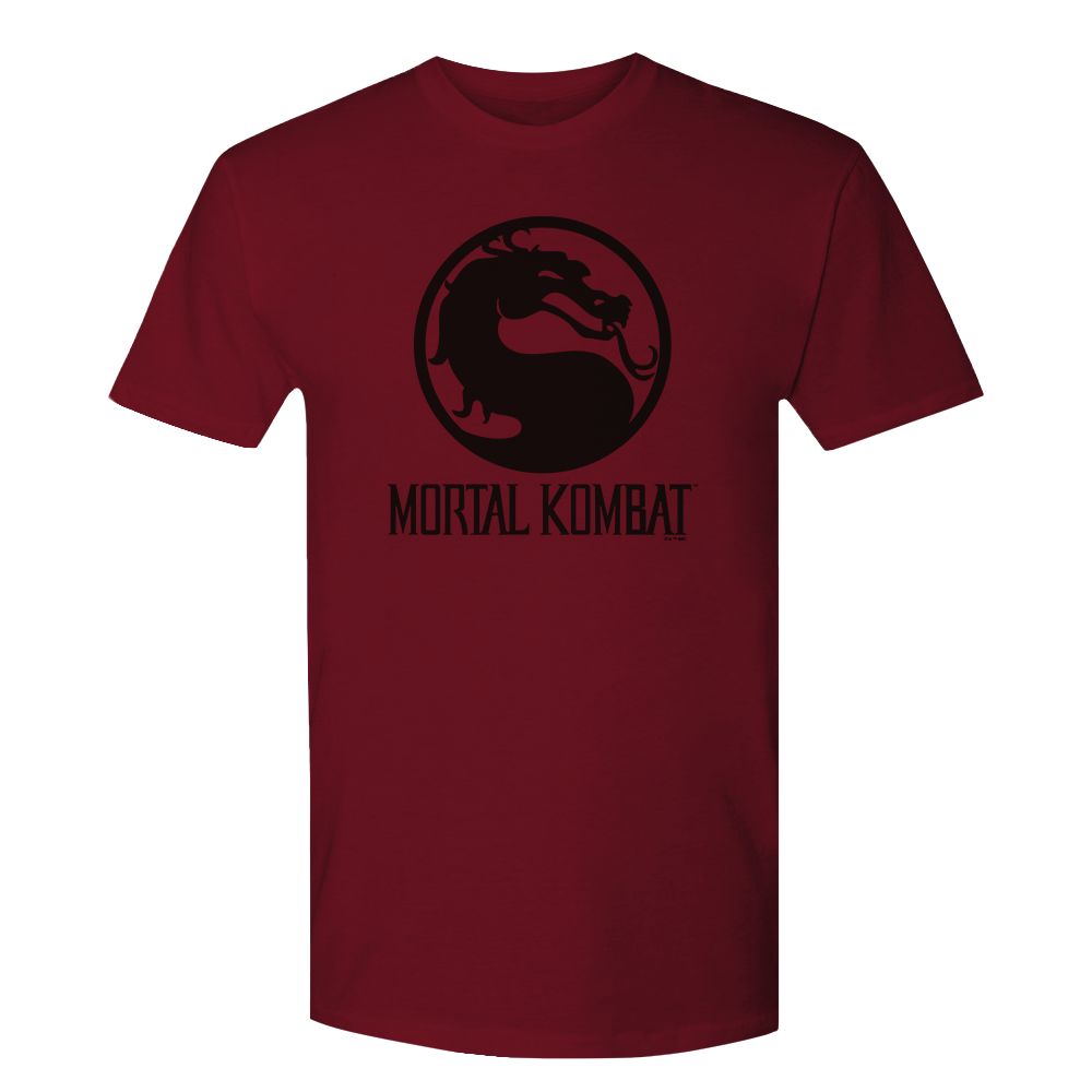 Mortal Kombat Dragon Adult Short Sleeve T-Shirt