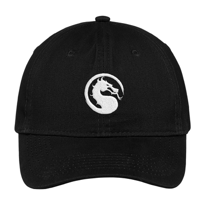 Evo 2023 Mortal Kombat 1 Dragon Logo Embroidered Hat