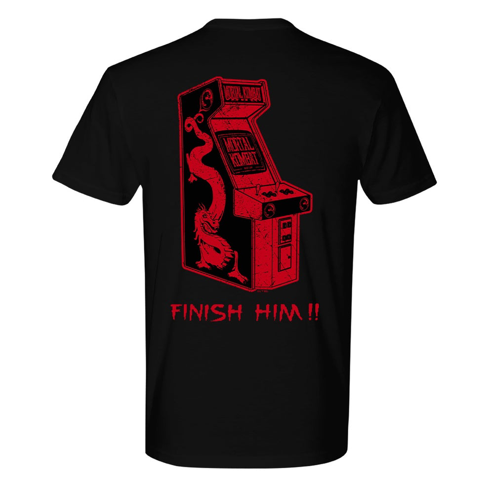 Mortal Kombat Finish Him Adult Short Sleeve T-Shirt