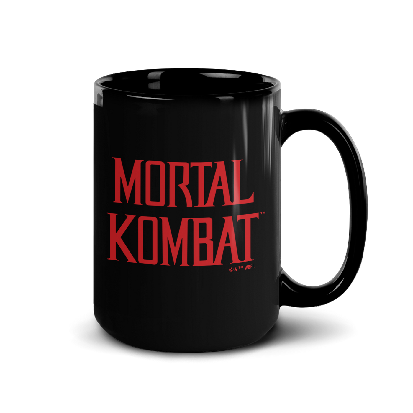 Mortal Kombat Finish Him Black Mug