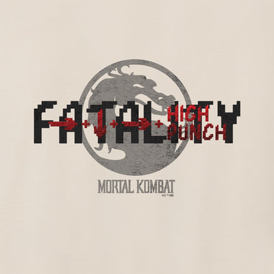 Mortal Kombat High Punch Adult Short Sleeve T-Shirt