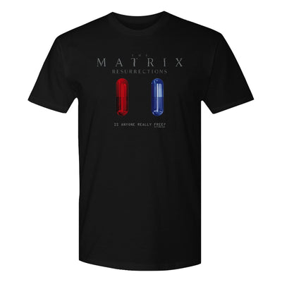 The Matrix Is Anyone Really Free? Adult Short Sleeve T-Shirt