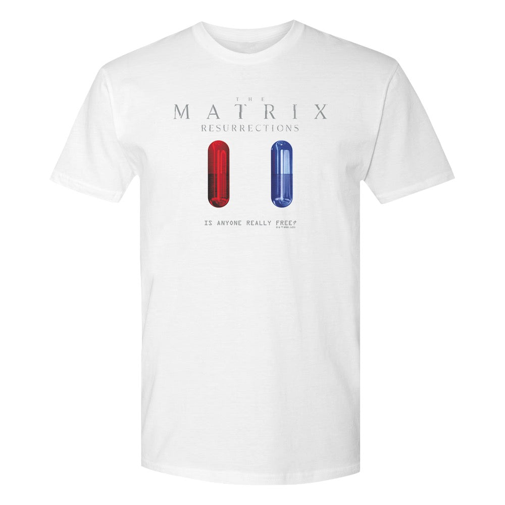 The Matrix Is Anyone Really Free? Adult Short Sleeve T-Shirt
