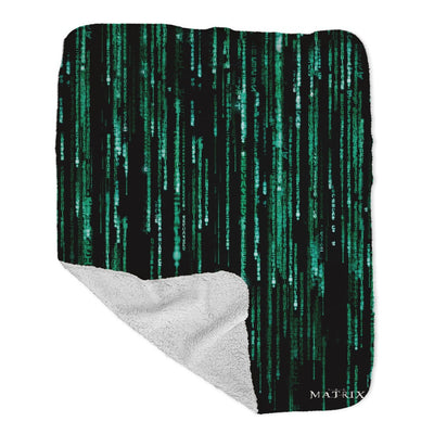 The Matrix Grey Sherpa Blanket