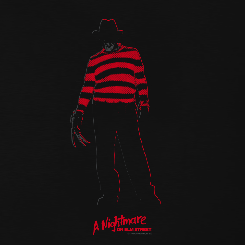 A Nightmare On Elm Street Hangman Freddy Adult Short Sleeve T-Shirt