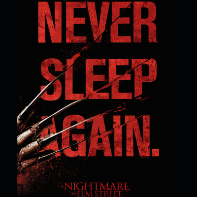 A Nightmare on Elm Street Never Sleep Again Sherpa Blanket