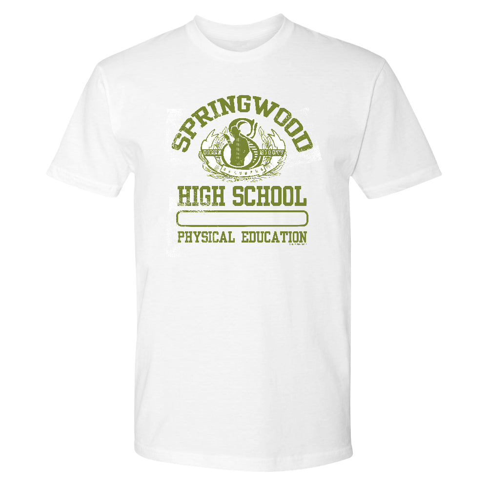 A Nightmare on Elm Street Springwood High School Adult Short Sleeve T-Shirt