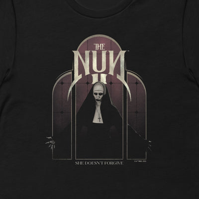 Exclusive The Nun 2 She Doesn't Forgive Adult T-Shirt