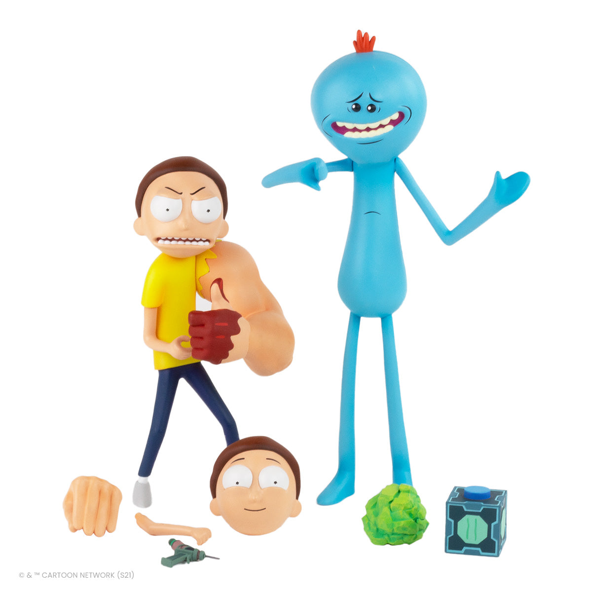 Rick and Morty Collectible Figure Set of 2