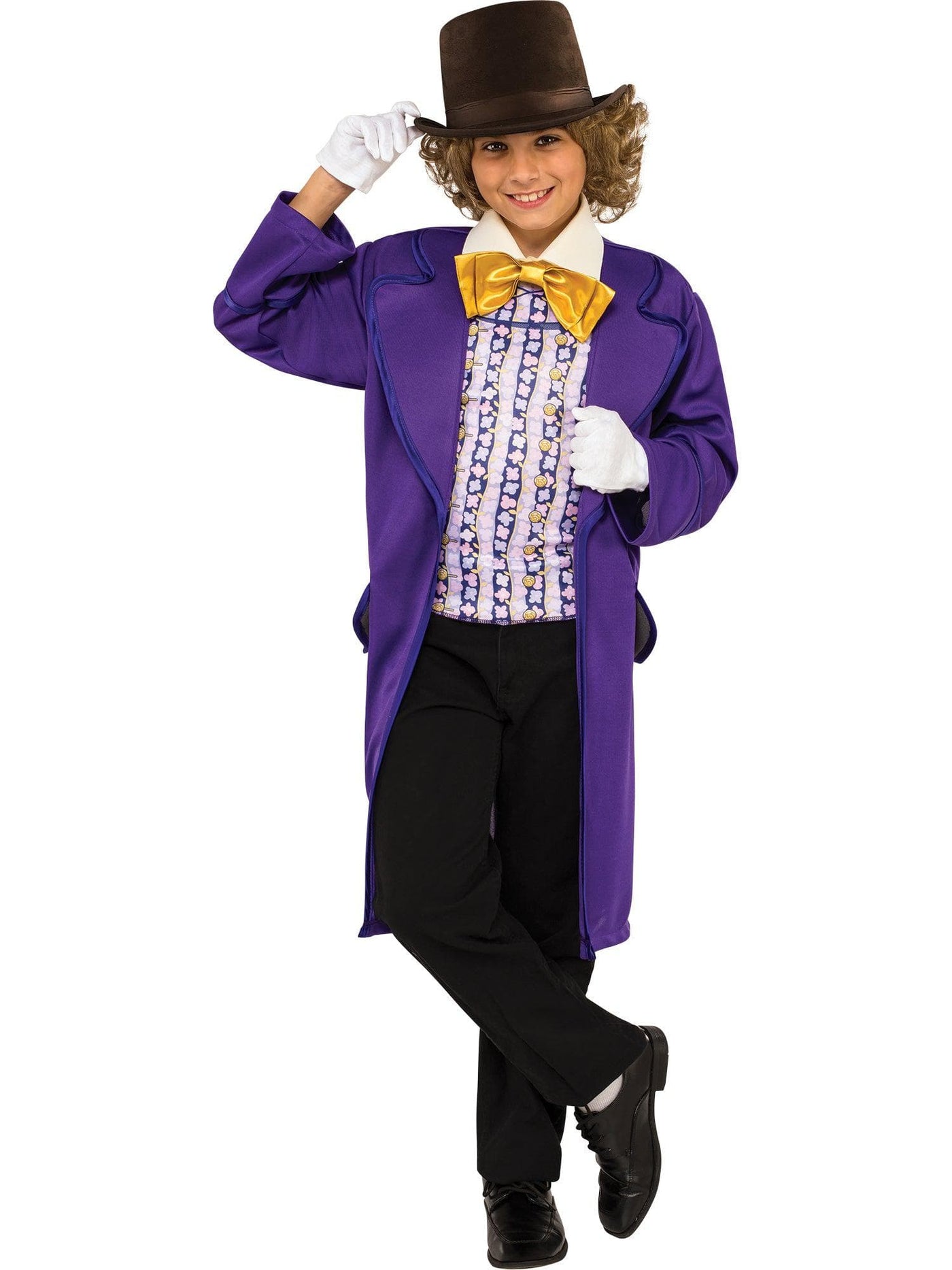 Charlie and the Chocolate Factory Willy Wonka Costume for Kids