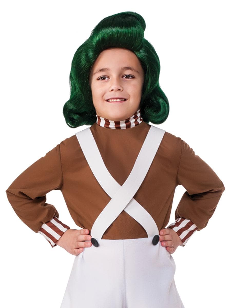 Charlie and the Chocolate Factory Oompa Loompa Costume for Kids