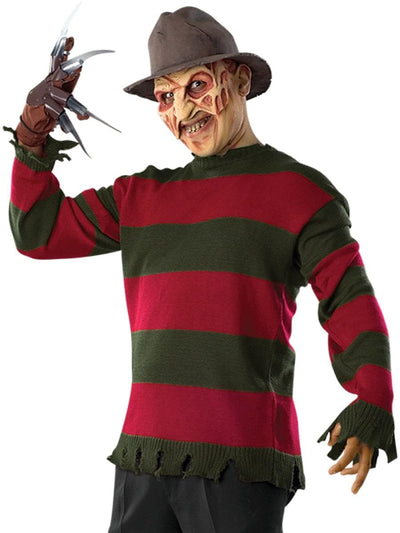 A Nightmare on Elm Street Men's Deluxe Freddy Krueger Sweater