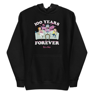 Rick and Morty 100 Years Forever Hoodie
